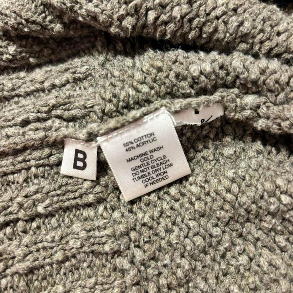 Loft Women's Grey and Brown Cardigan - Picture 3 of 4